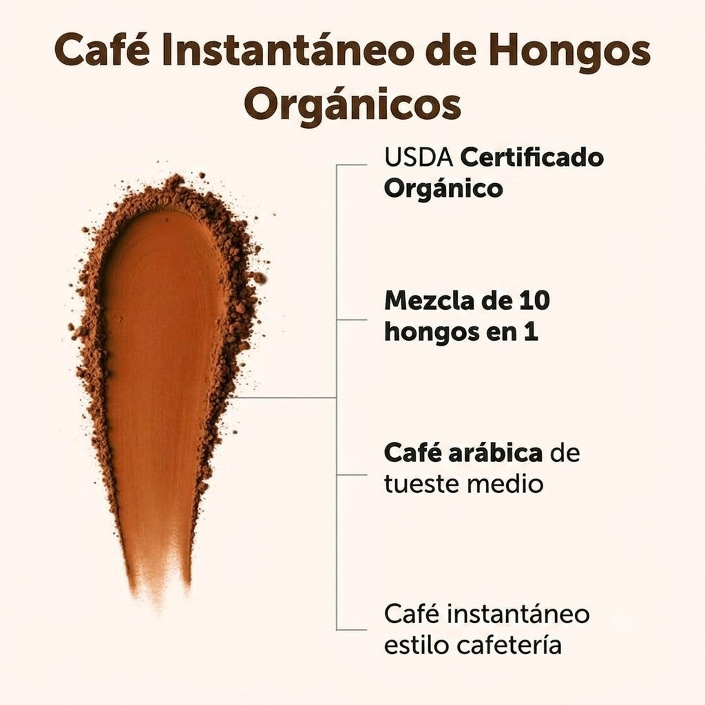 TryStrike Mushroom Brew™ – Café Orgánico de 10 Hongos