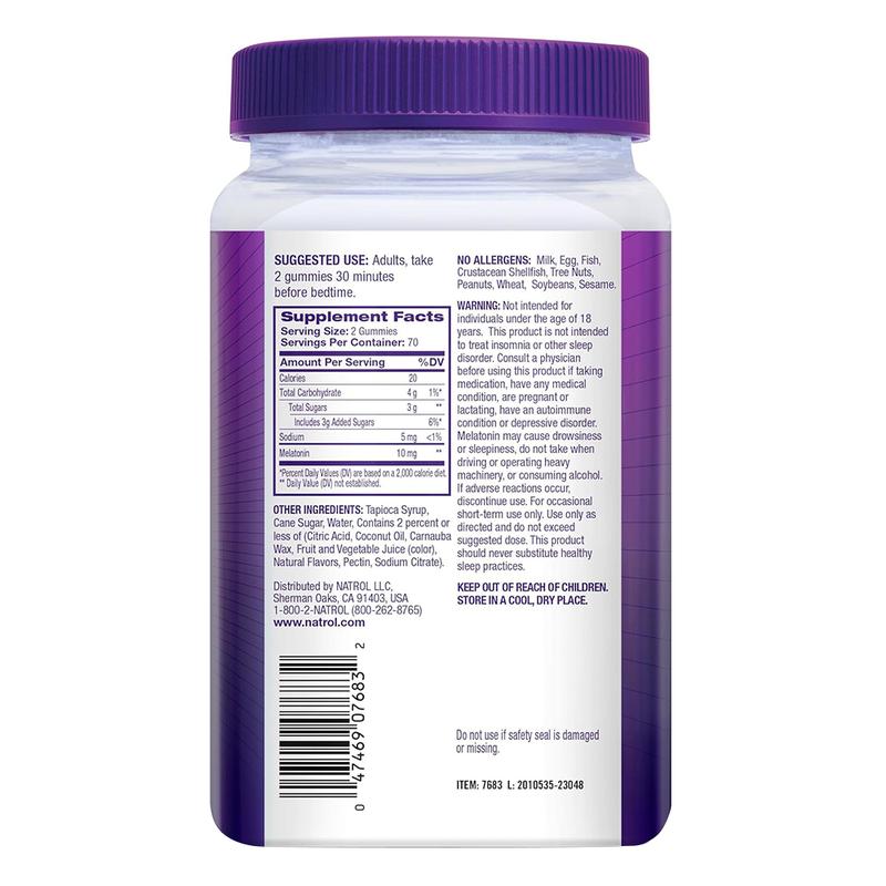 TryStrike Sleep™ – Gomitas de Melatonina para un Sueño Profundo