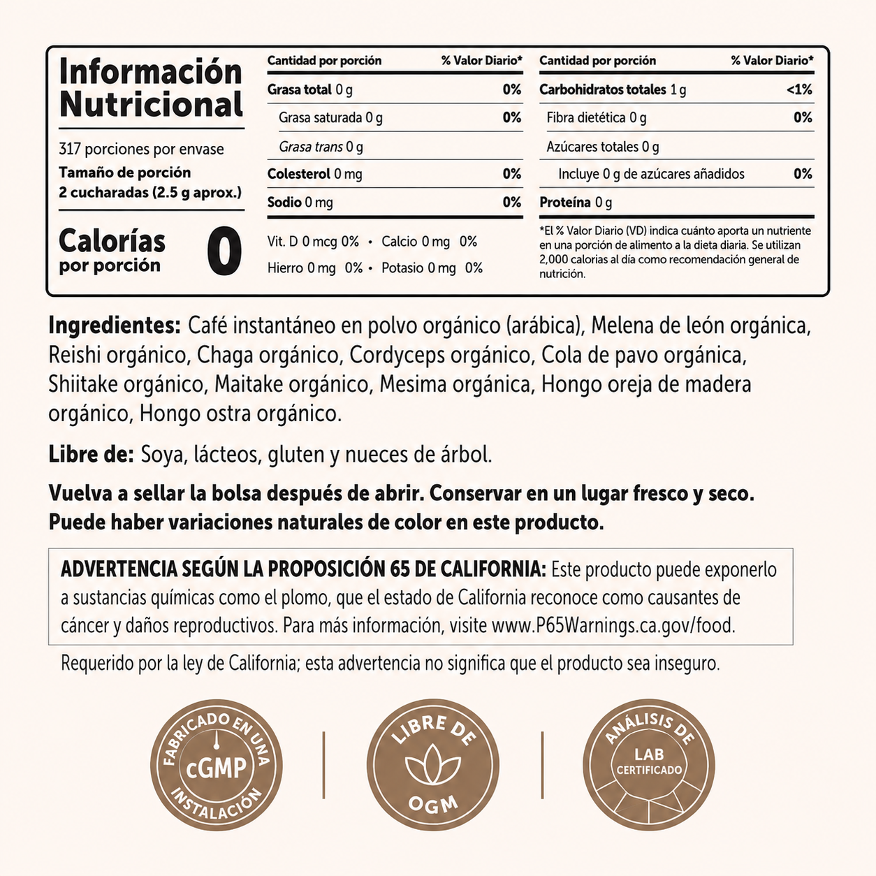 TryStrike Mushroom Brew™ – Café Orgánico de 10 Hongos